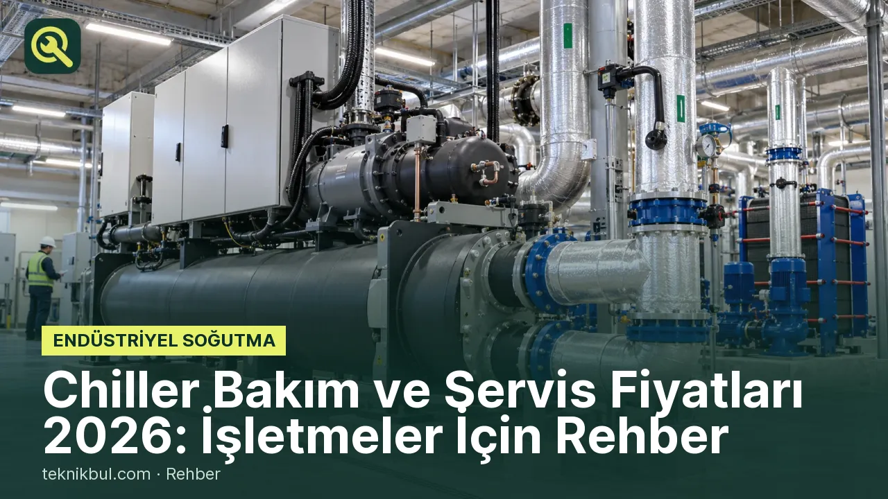 Chiller Bakım ve Servis Fiyatları 2026: İşletmeler İçin Rehber