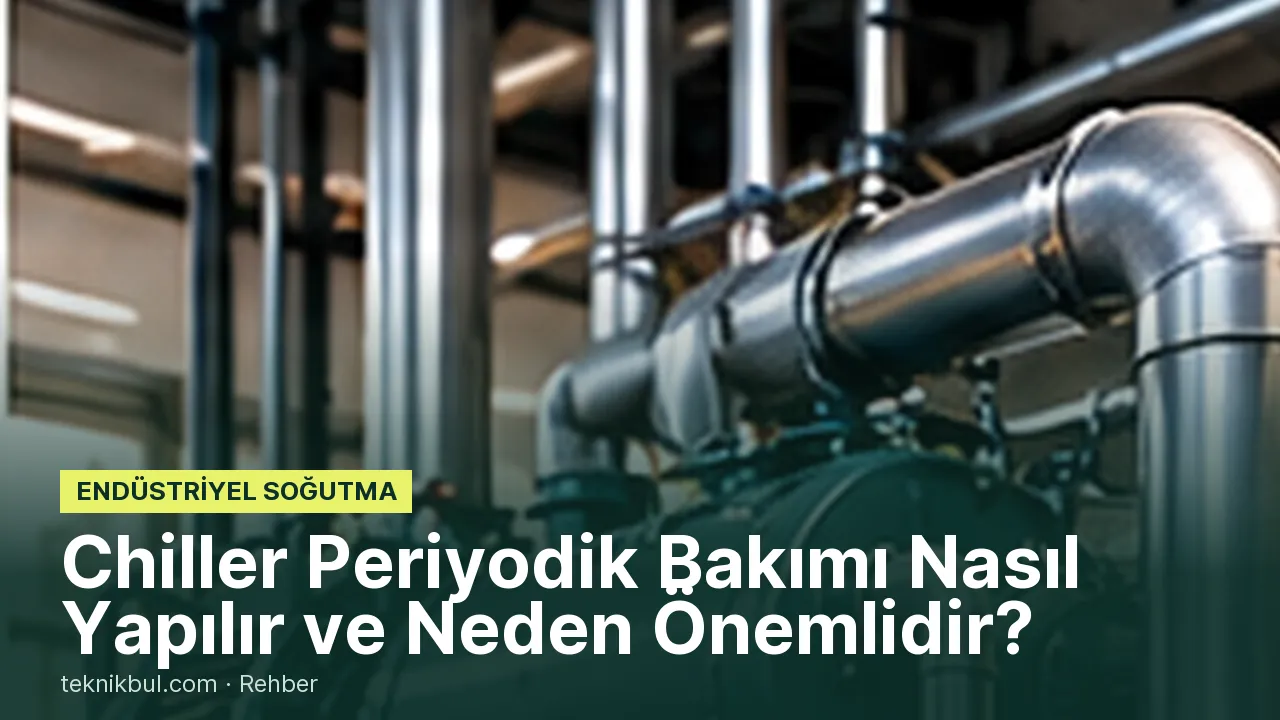 Chiller Periyodik Bakımı Nasıl Yapılır ve Neden Önemlidir?