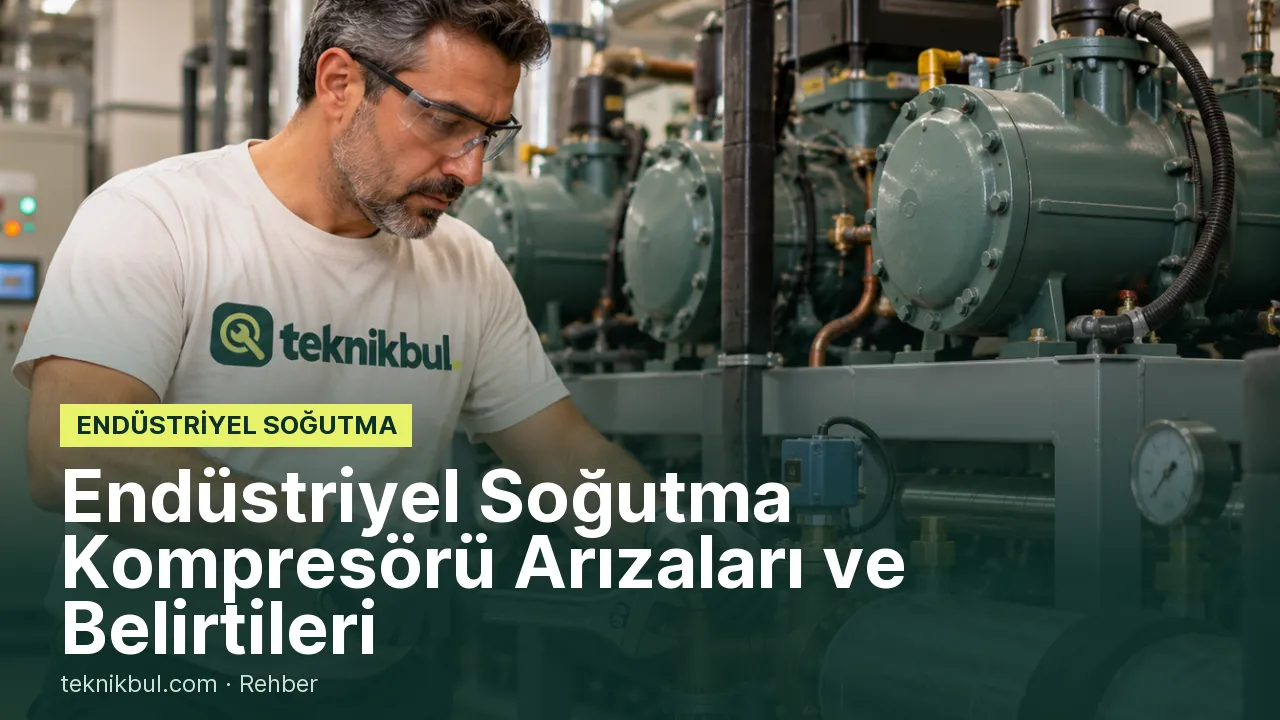 Endüstriyel Soğutma Kompresörü Arızaları ve Belirtileri