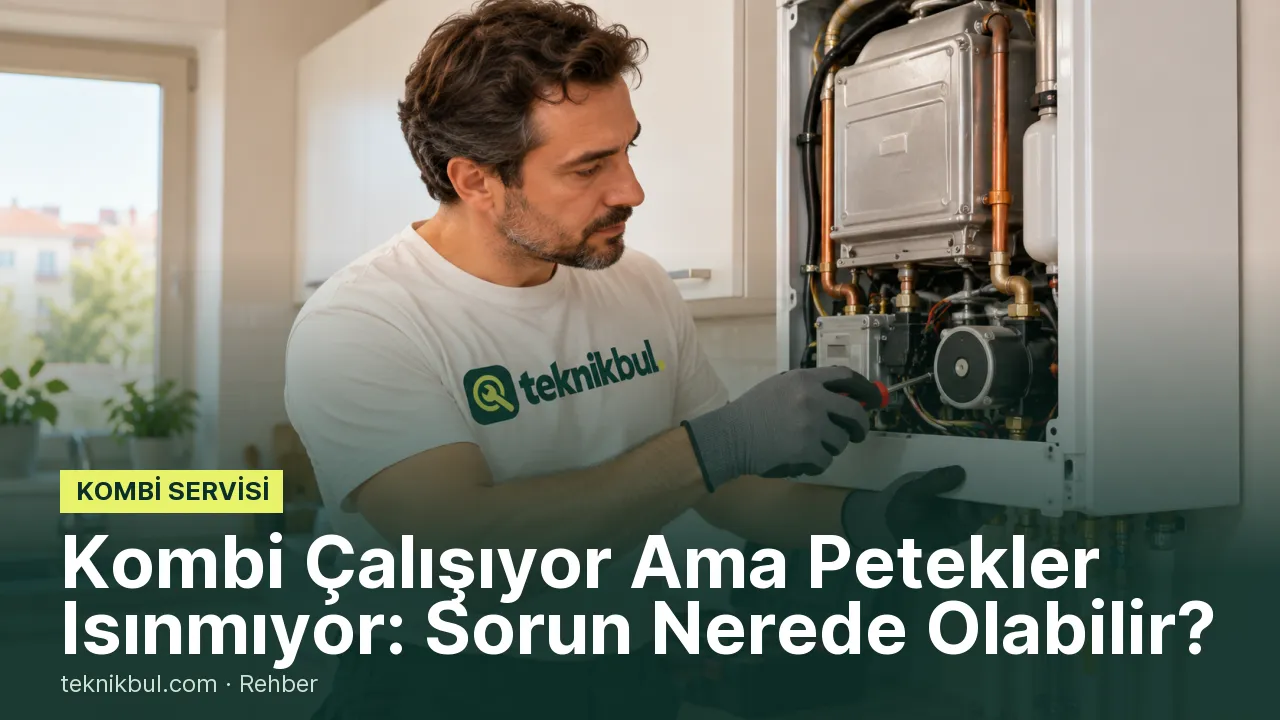 Kombi Çalışıyor Ama Petekler Isınmıyor: Sorun Nerede Olabilir?
