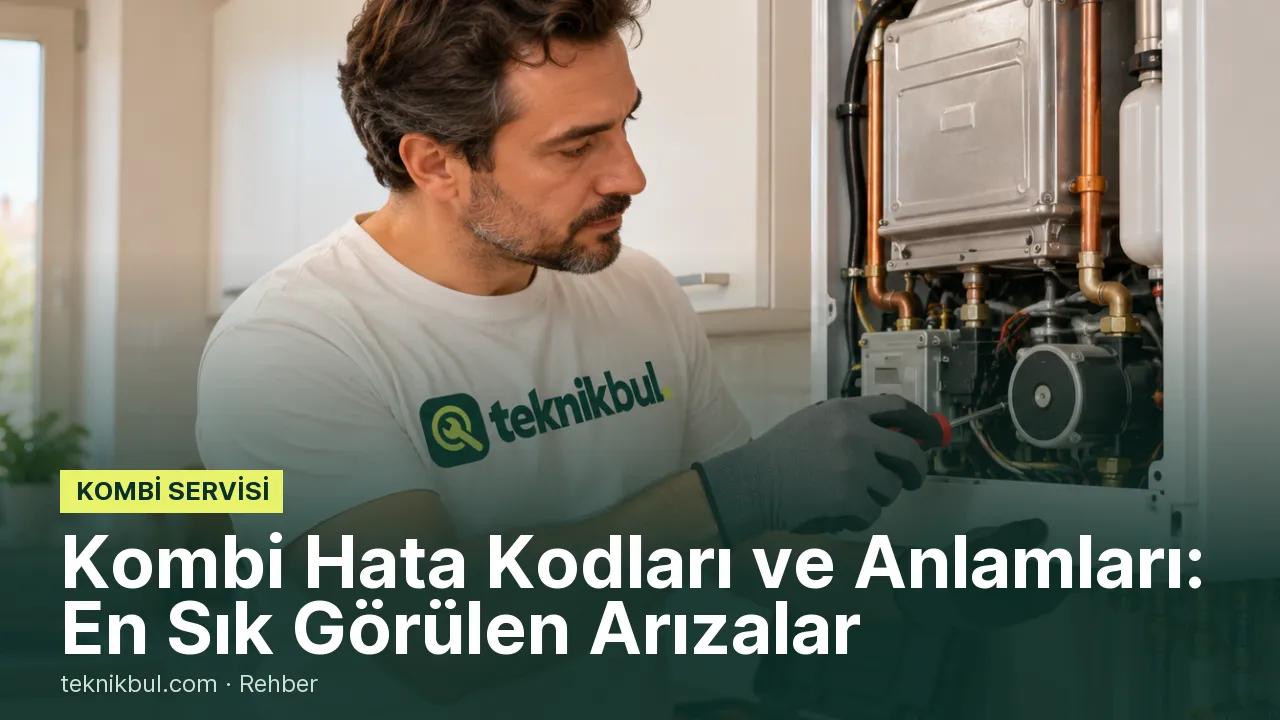 Kombi Hata Kodları ve Anlamları: En Sık Görülen Arızalar