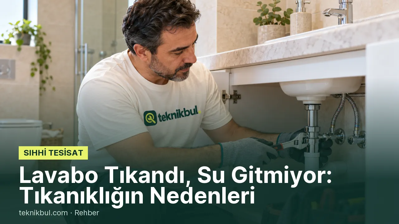 Lavabo Tıkandı, Su Gitmiyor: Tıkanıklığın Nedenleri