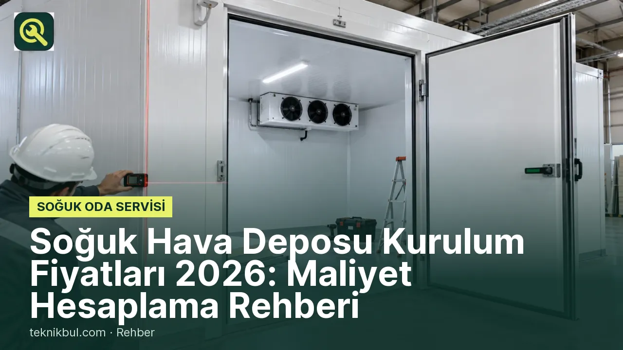 Soğuk Hava Deposu Kurulum Fiyatları 2026: Maliyet Hesaplama Rehberi