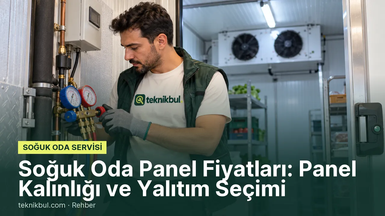 Soğuk Oda Panel Fiyatları: Panel Kalınlığı ve Yalıtım Seçimi