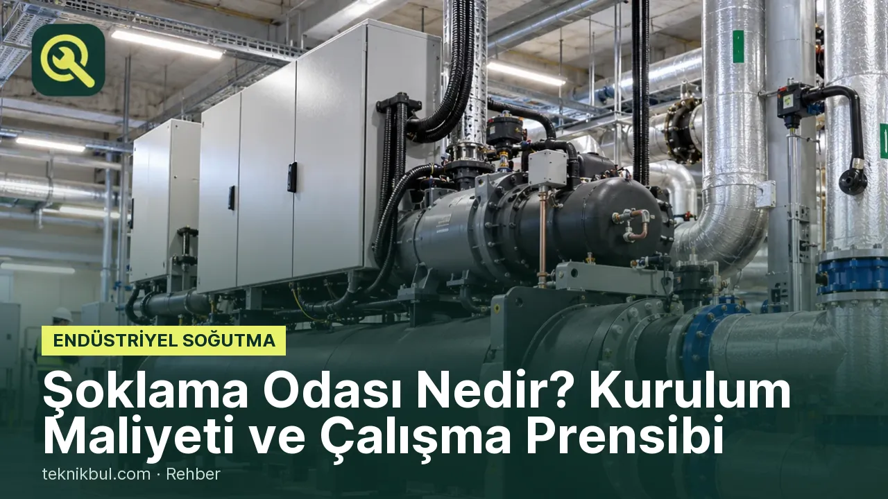 Şoklama Odası Nedir? Kurulum Maliyeti ve Çalışma Prensibi