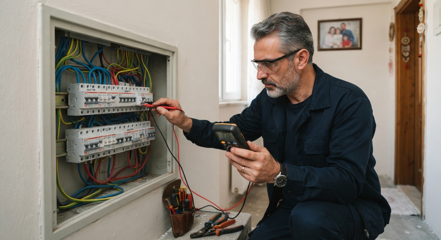 Mevsim Geçişlerinde Sigorta Neden Atar? Elektrik Tesisatında Güvenli Kontrol