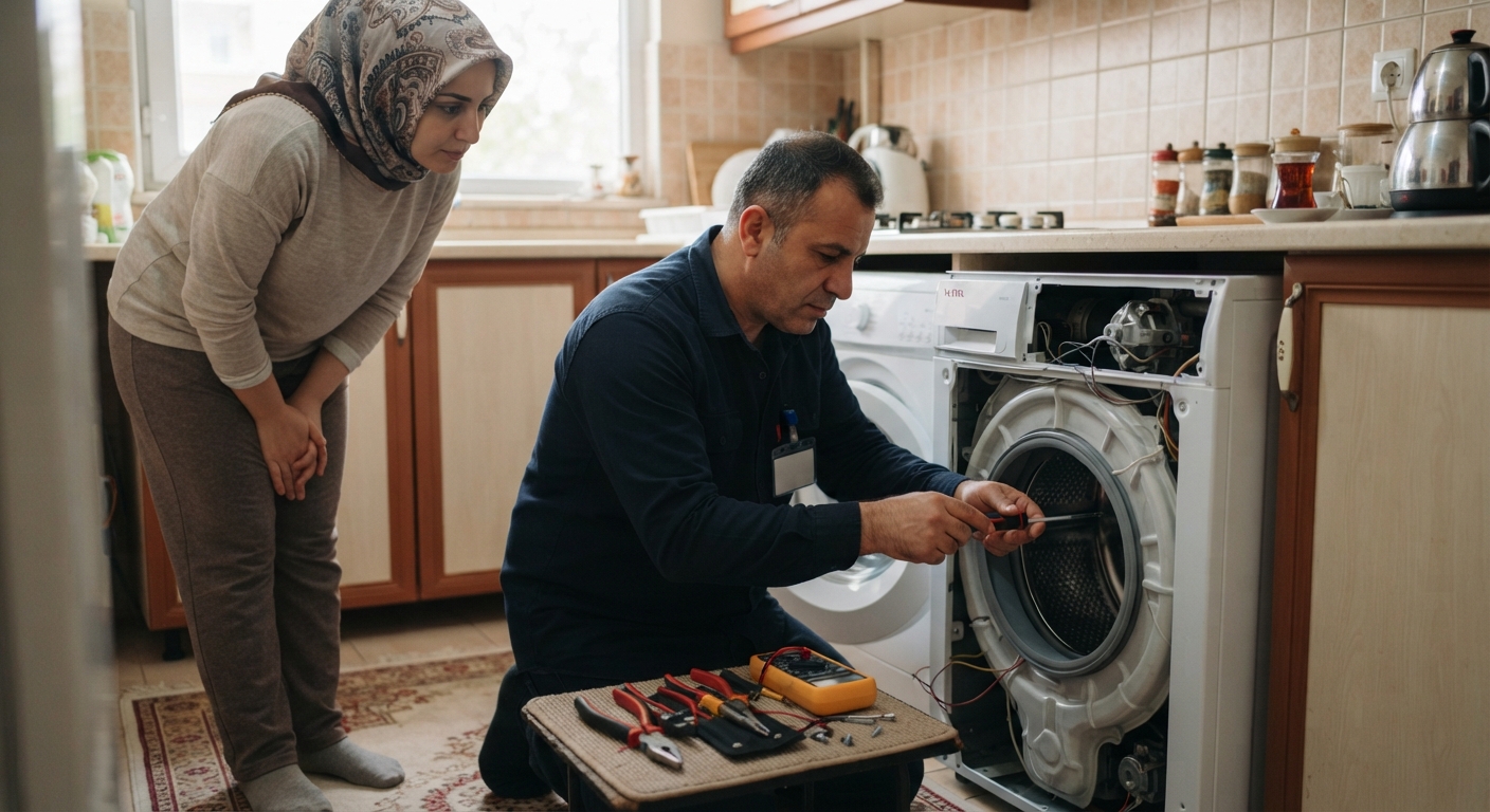 Beyaz Eşya Arızalarında Güvenlik Sınırı: Evde Kontrol ve Usta Müdahalesi